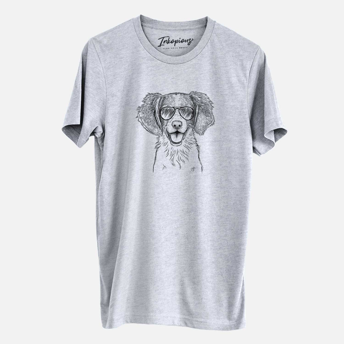 Aviator Happy Holly the Brittany Spaniel - Unisex Crewneck