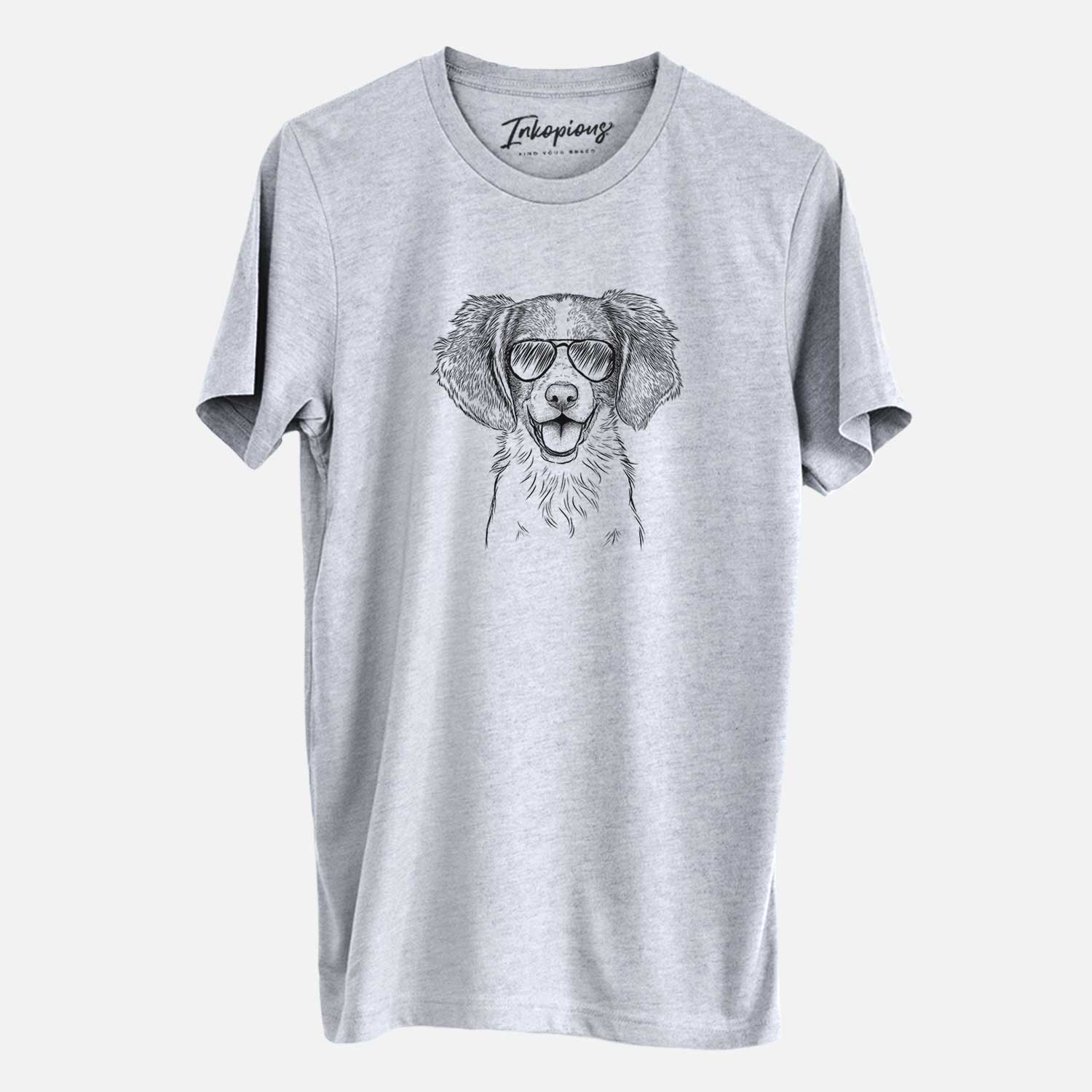 Aviator Happy Holly the Brittany Spaniel - Unisex Crewneck