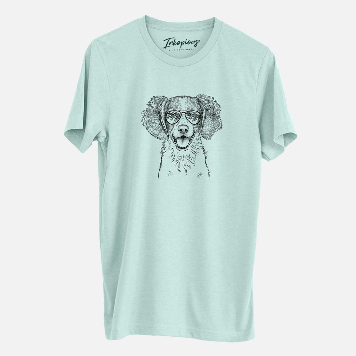 Aviator Happy Holly the Brittany Spaniel - Unisex Crewneck