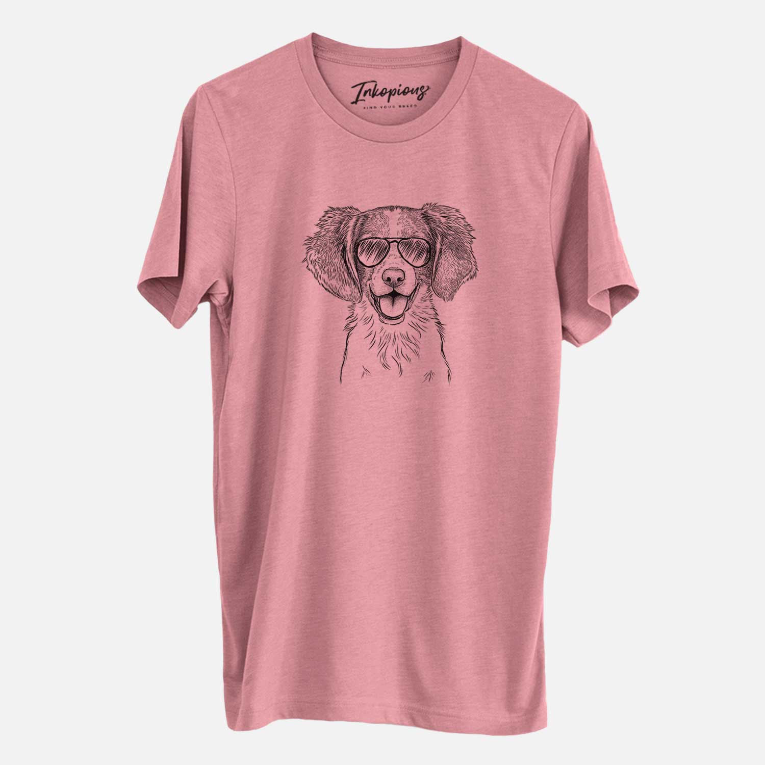Aviator Happy Holly the Brittany Spaniel - Unisex Crewneck