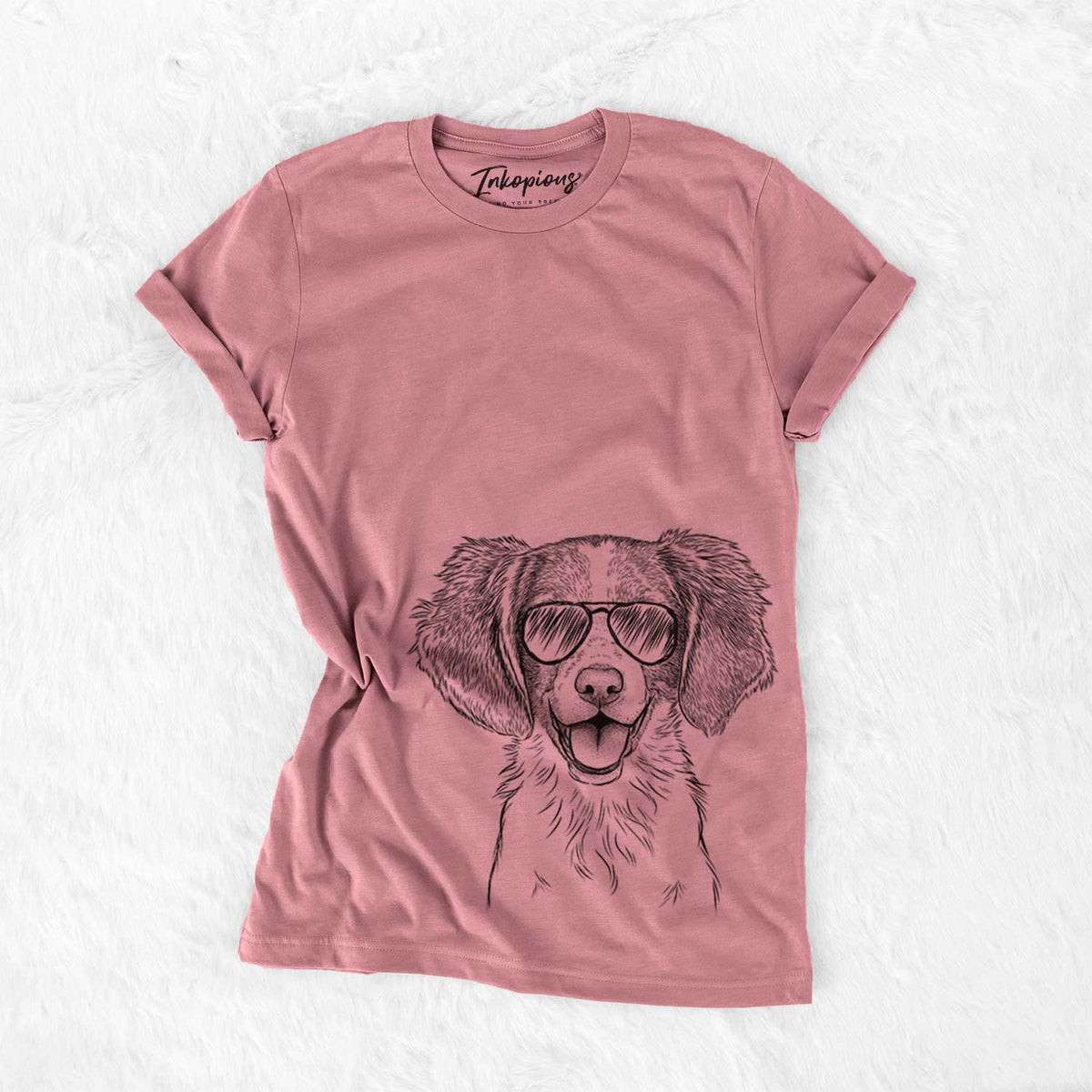 Happy Holly the Brittany Spaniel - Bella Canvas Unisex Crewneck