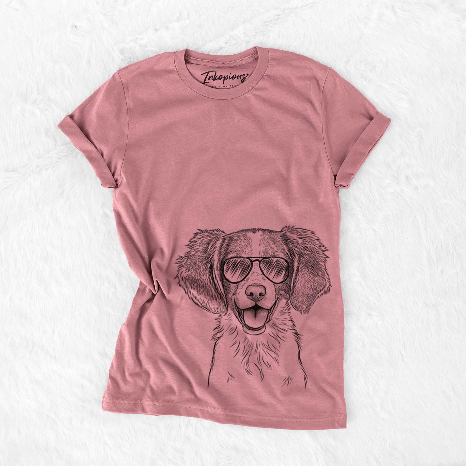Happy Holly the Brittany Spaniel - Bella Canvas Unisex Crewneck