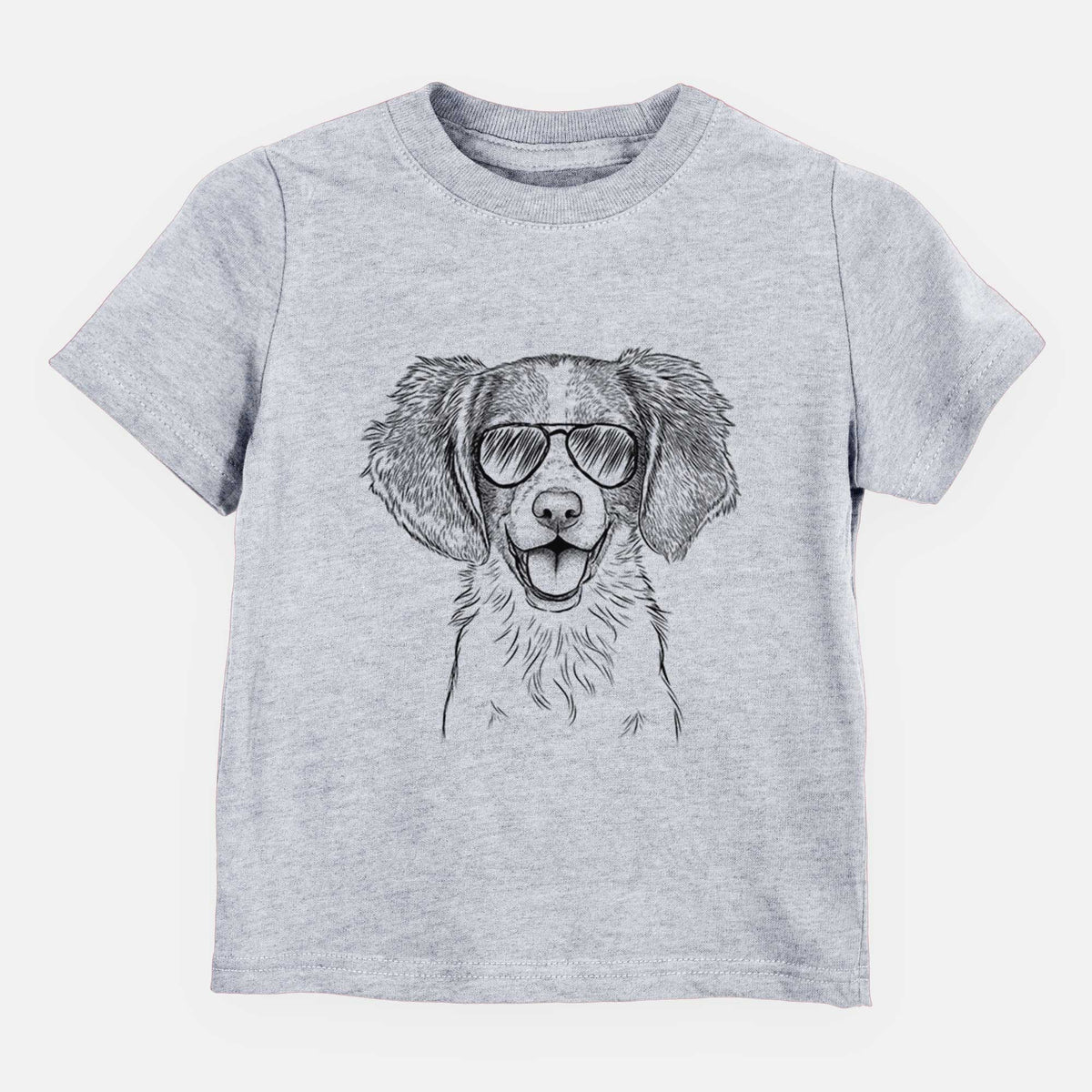 Aviator Happy Holly the Brittany Spaniel - Kids/Youth/Toddler Shirt