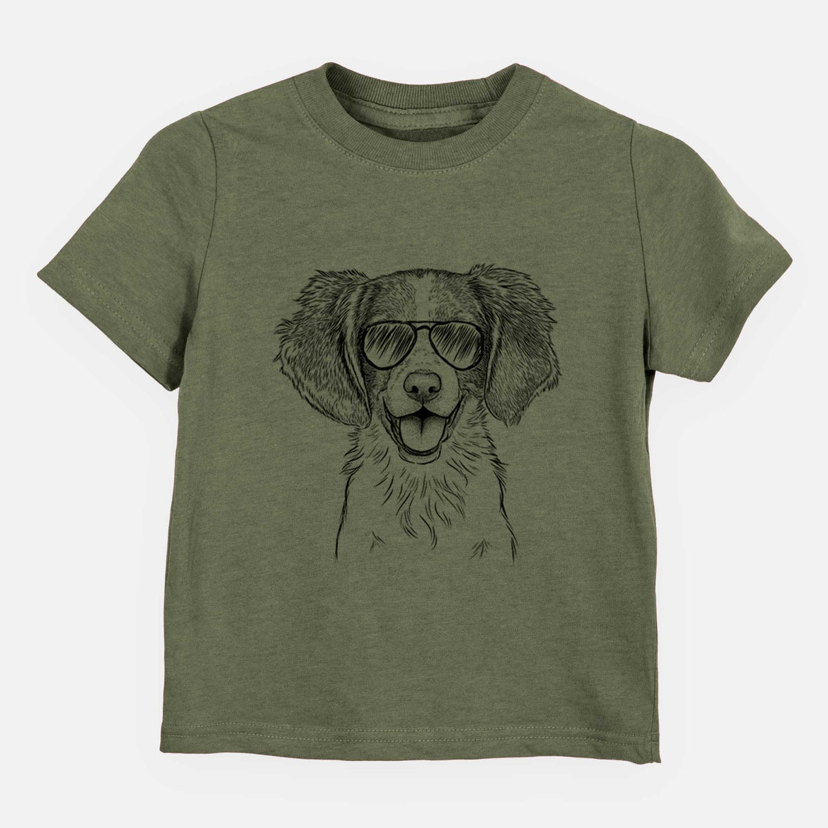 Aviator Happy Holly the Brittany Spaniel - Kids/Youth/Toddler Shirt