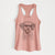 Happy Otis the Miniature Goldendoodle - Women's Racerback Tanktop