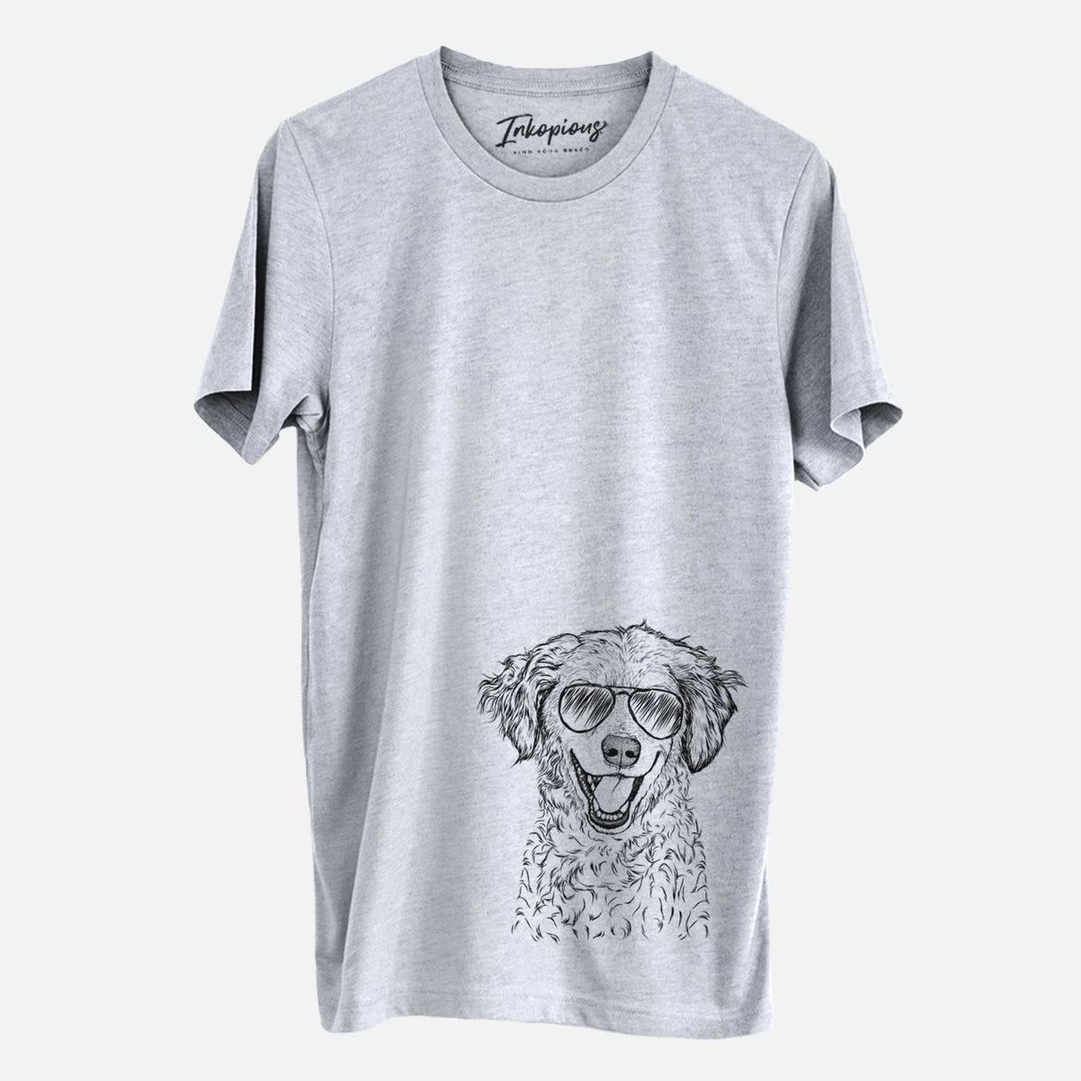 Aviator Happy Otis the Miniature Goldendoodle - Unisex Crewneck