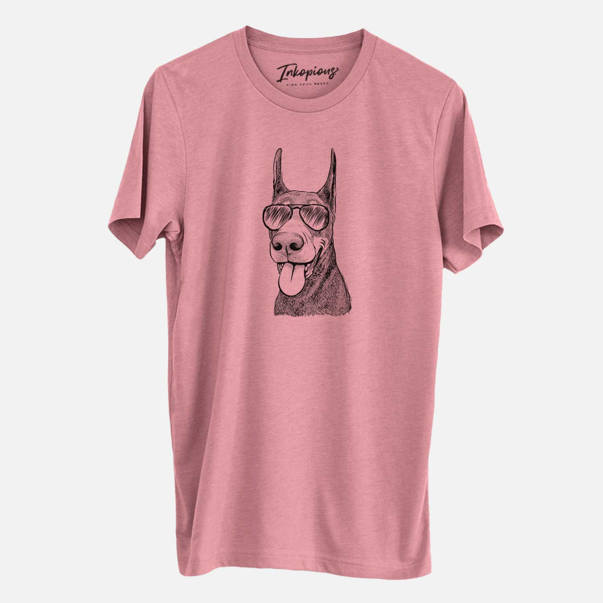 Aviator Happy Sunny the Doberman Pinscher - Unisex Crewneck