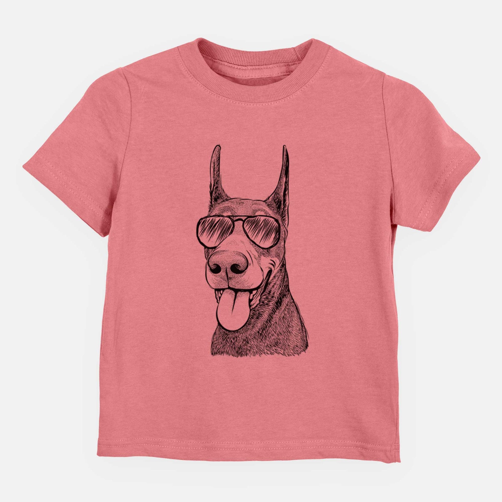 Aviator Happy Sunny the Doberman Pinscher - Kids/Youth/Toddler Shirt