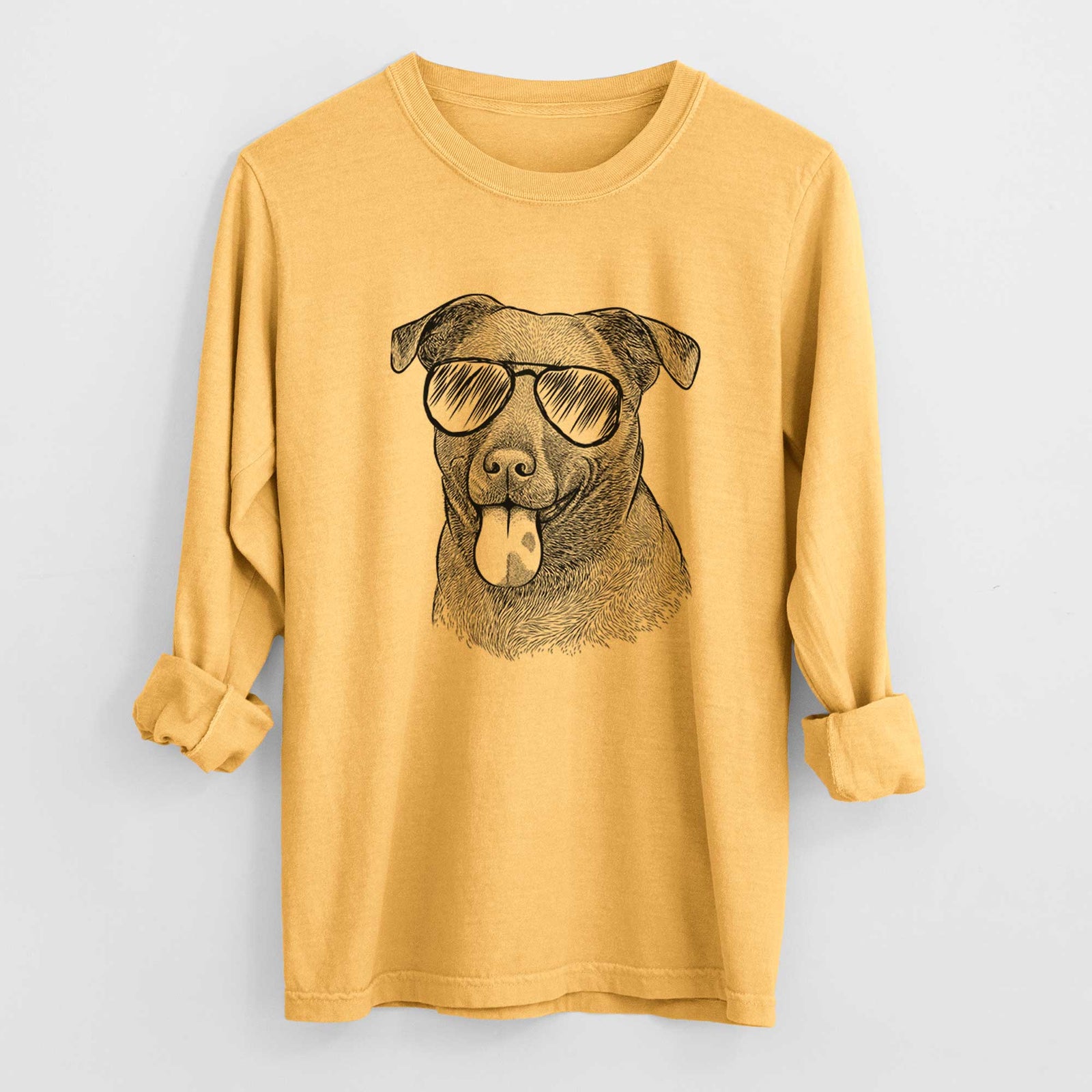 Aviators Harbor the Mixed Breed - Heavyweight 100% Cotton Long Sleeve