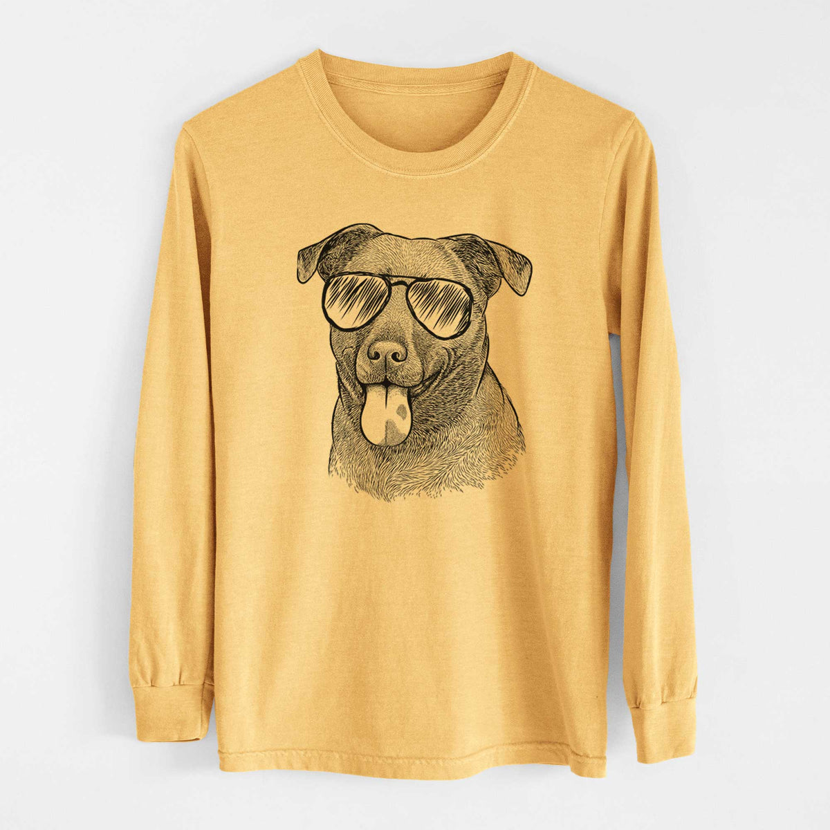 Aviators Harbor the Mixed Breed - Heavyweight 100% Cotton Long Sleeve