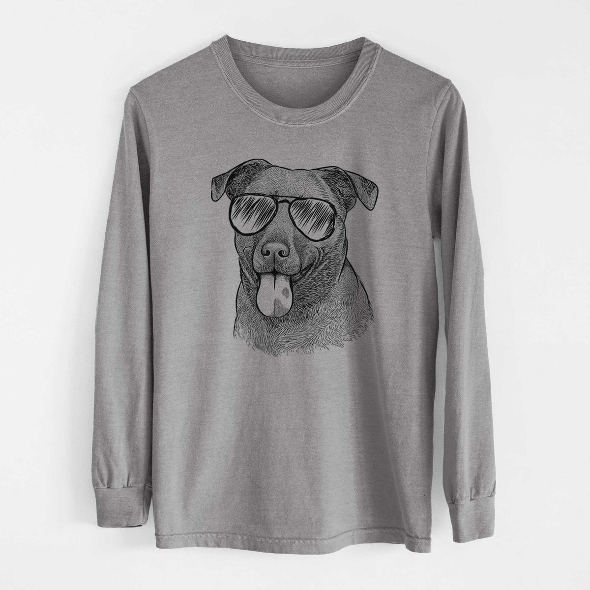 Aviators Harbor the Mixed Breed - Heavyweight 100% Cotton Long Sleeve