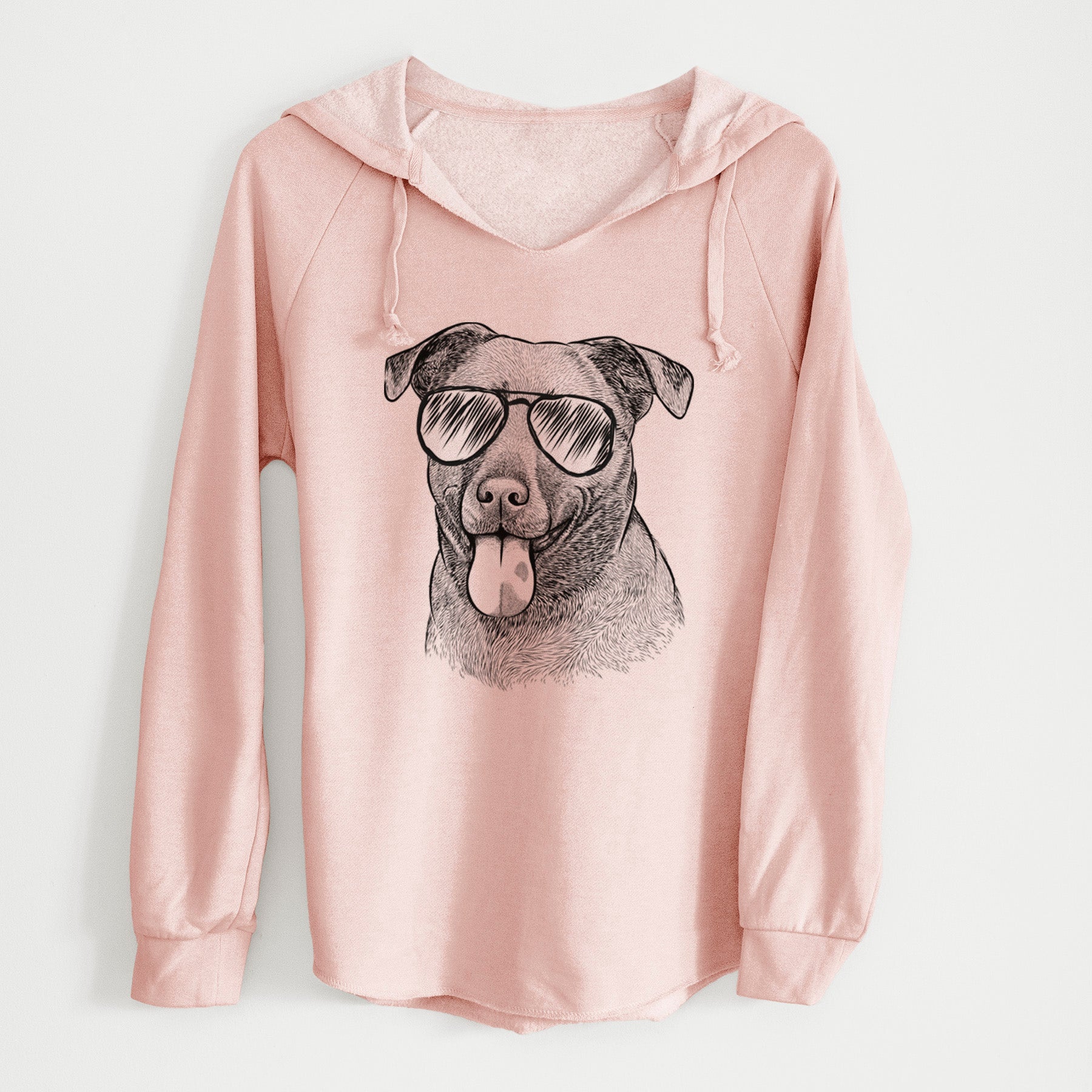 Aviator Harbor the Mixed Breed - Cali Wave Hooded Sweatshirt