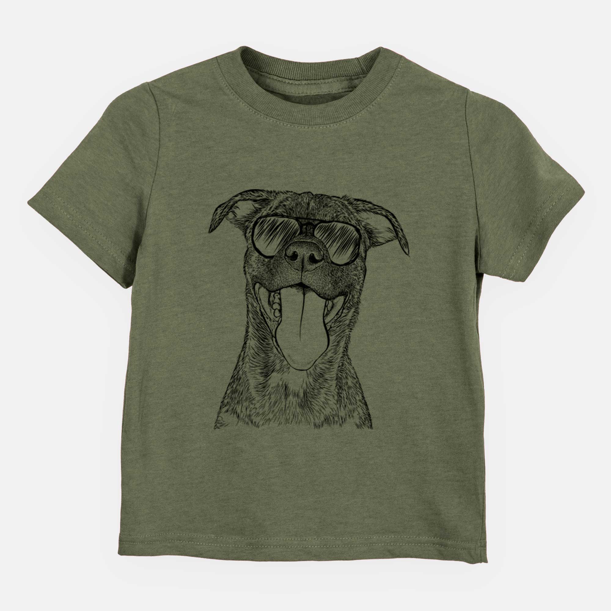 Aviator Harley the Pitbull Mix - Kids/Youth/Toddler Shirt