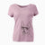 Aviator Harley the Pitbull - Women's V-neck Shirt