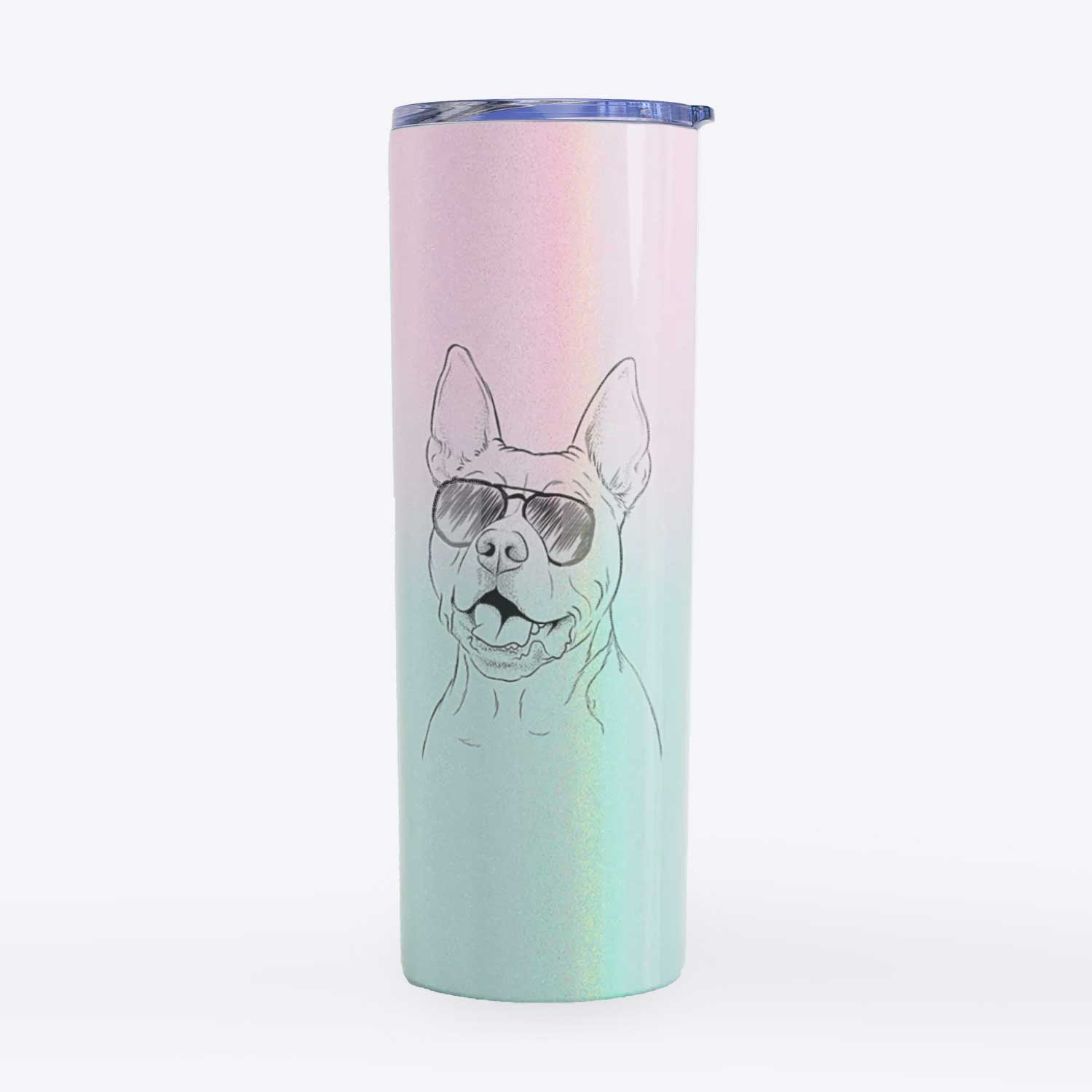 Harley the Pitbull - 20oz Skinny Tumbler