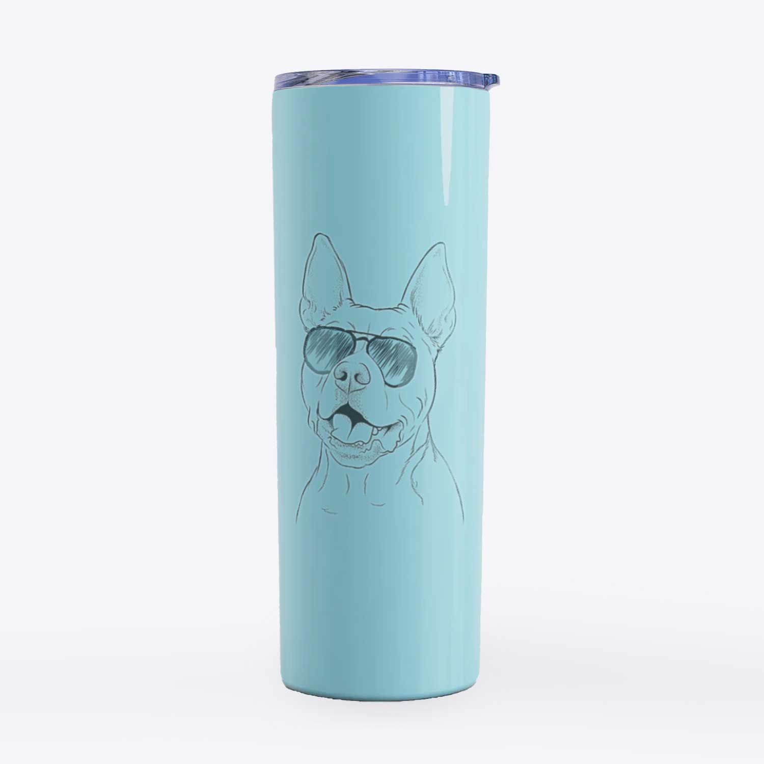 Harley the Pitbull - 20oz Skinny Tumbler