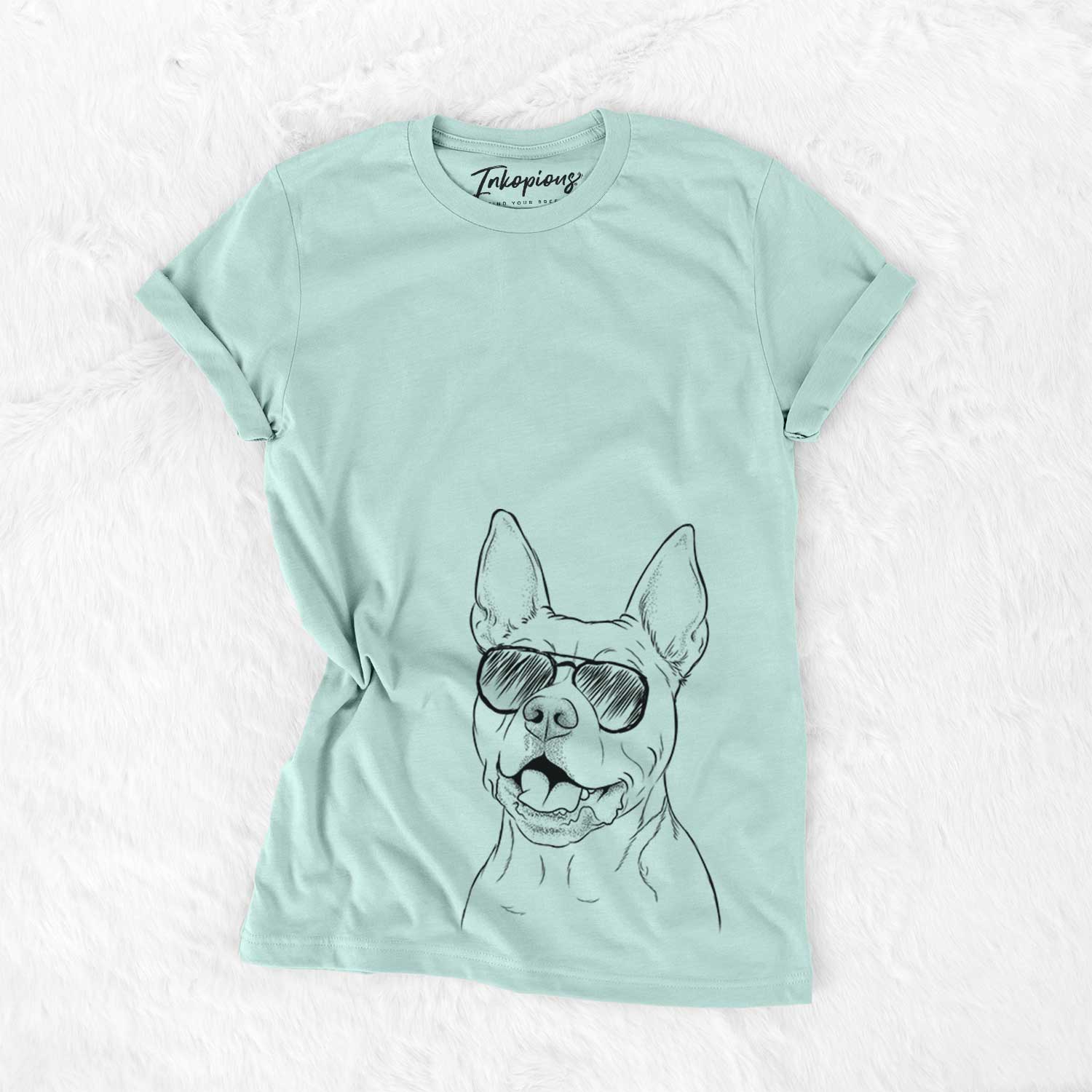 Aviator Harley the Pitbull - Unisex Crewneck