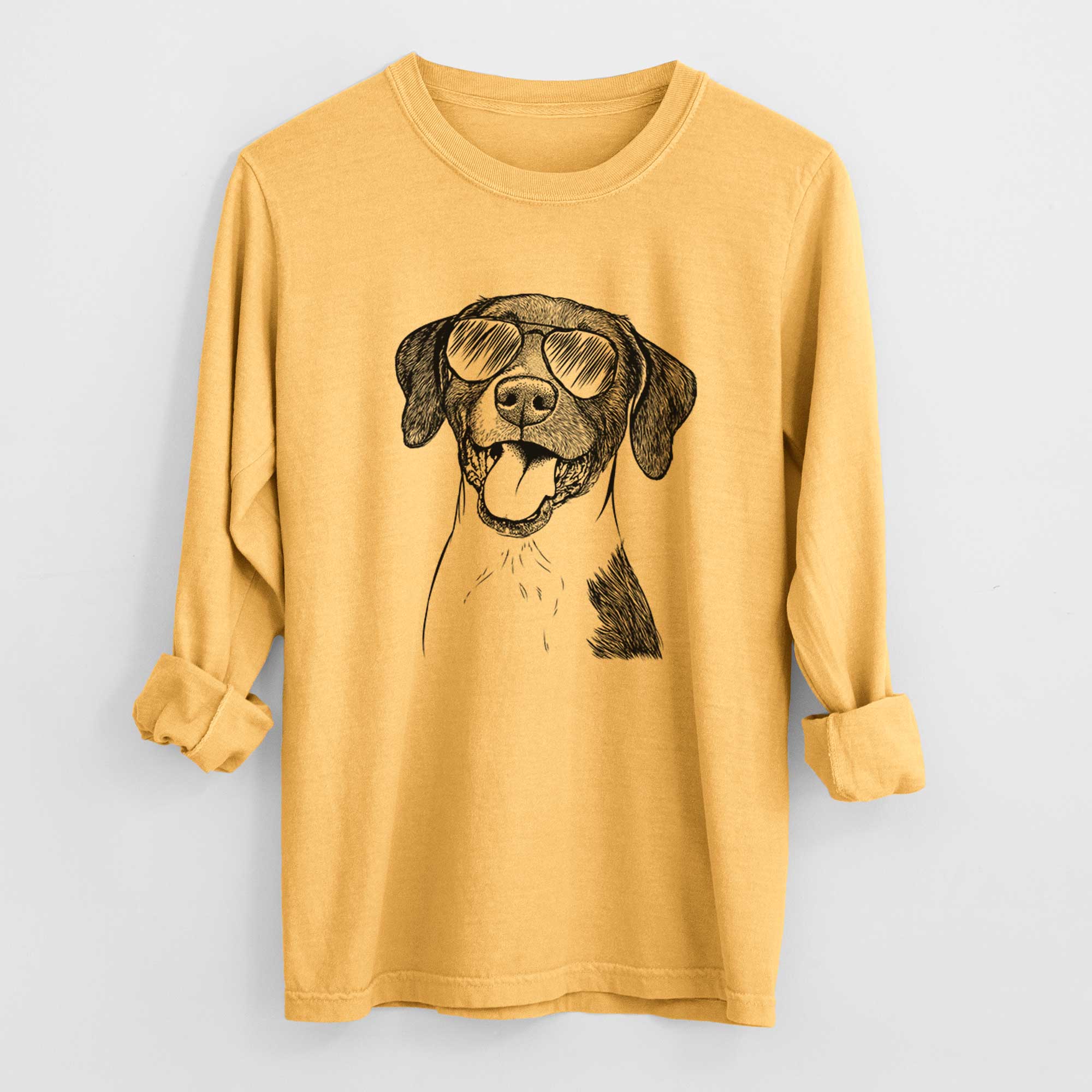 Aviators Harper the Mixed Breed - Heavyweight 100% Cotton Long Sleeve