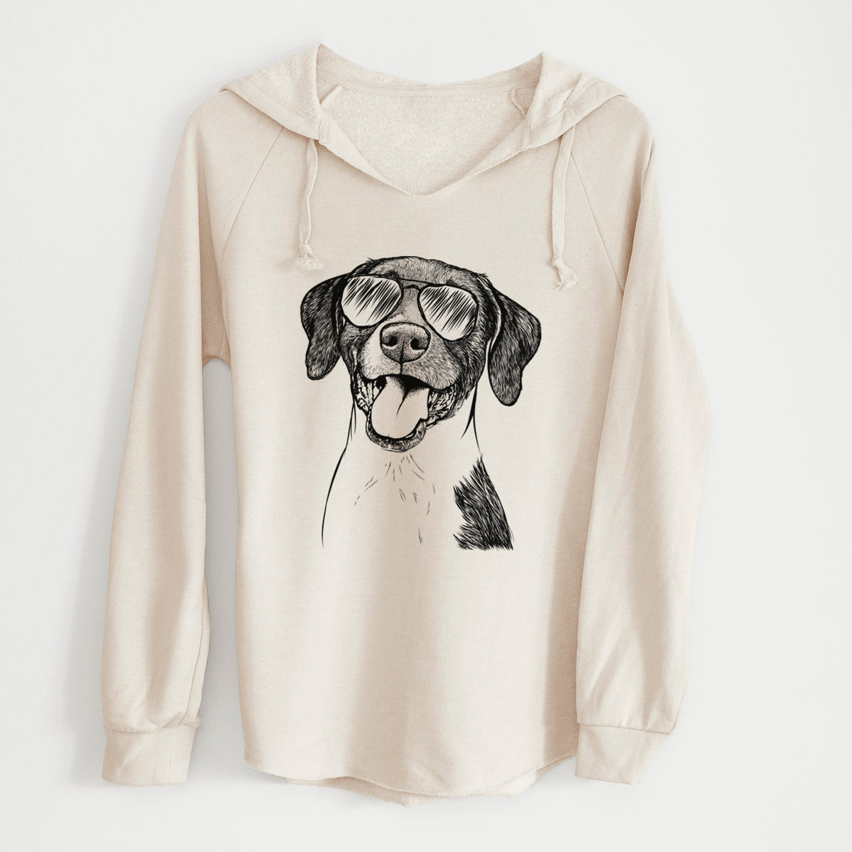Aviator Harper the Mixed Breed - Cali Wave Hooded Sweatshirt