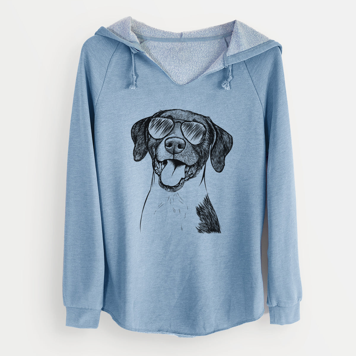Aviator Harper the Mixed Breed - Cali Wave Hooded Sweatshirt
