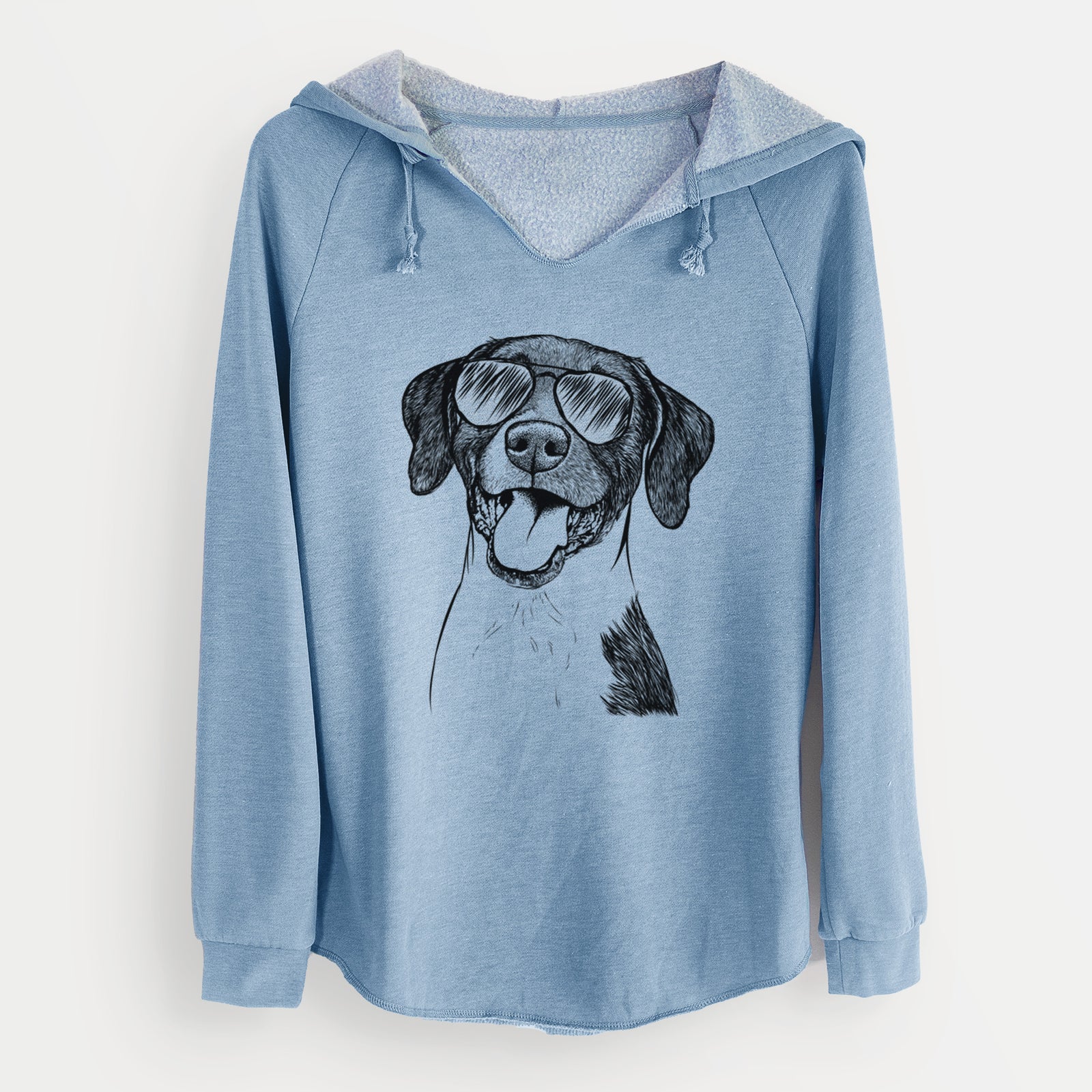 Aviator Harper the Mixed Breed - Cali Wave Hooded Sweatshirt