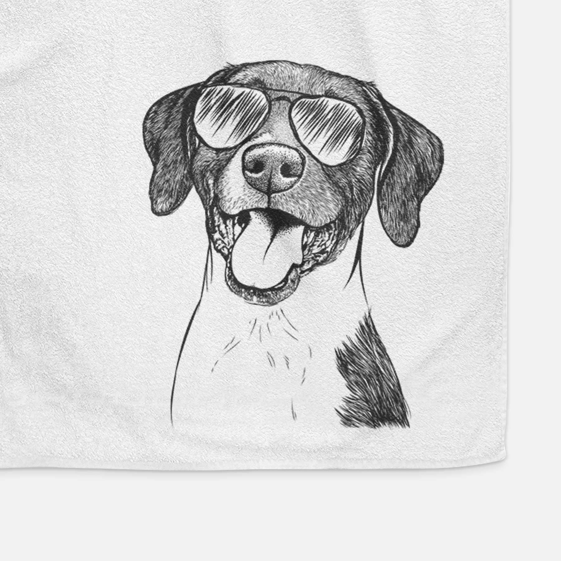 Harper the Mixed Breed Decorative Hand Towel