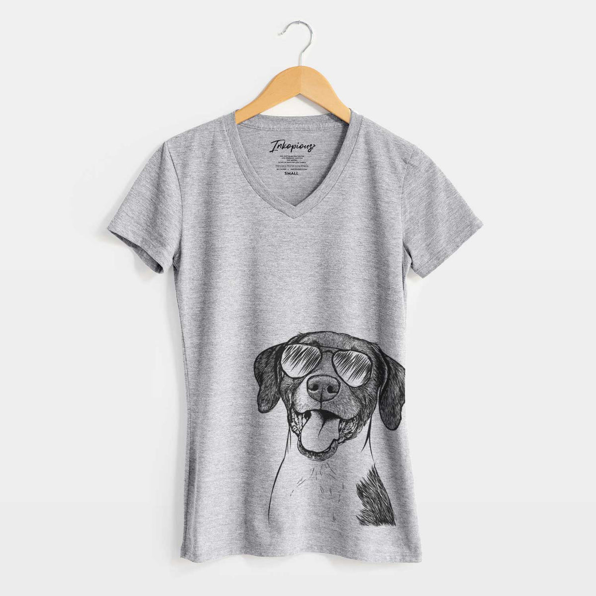 Aviator Harper the Mixed Breed - Women&#39;s V-neck Shirt