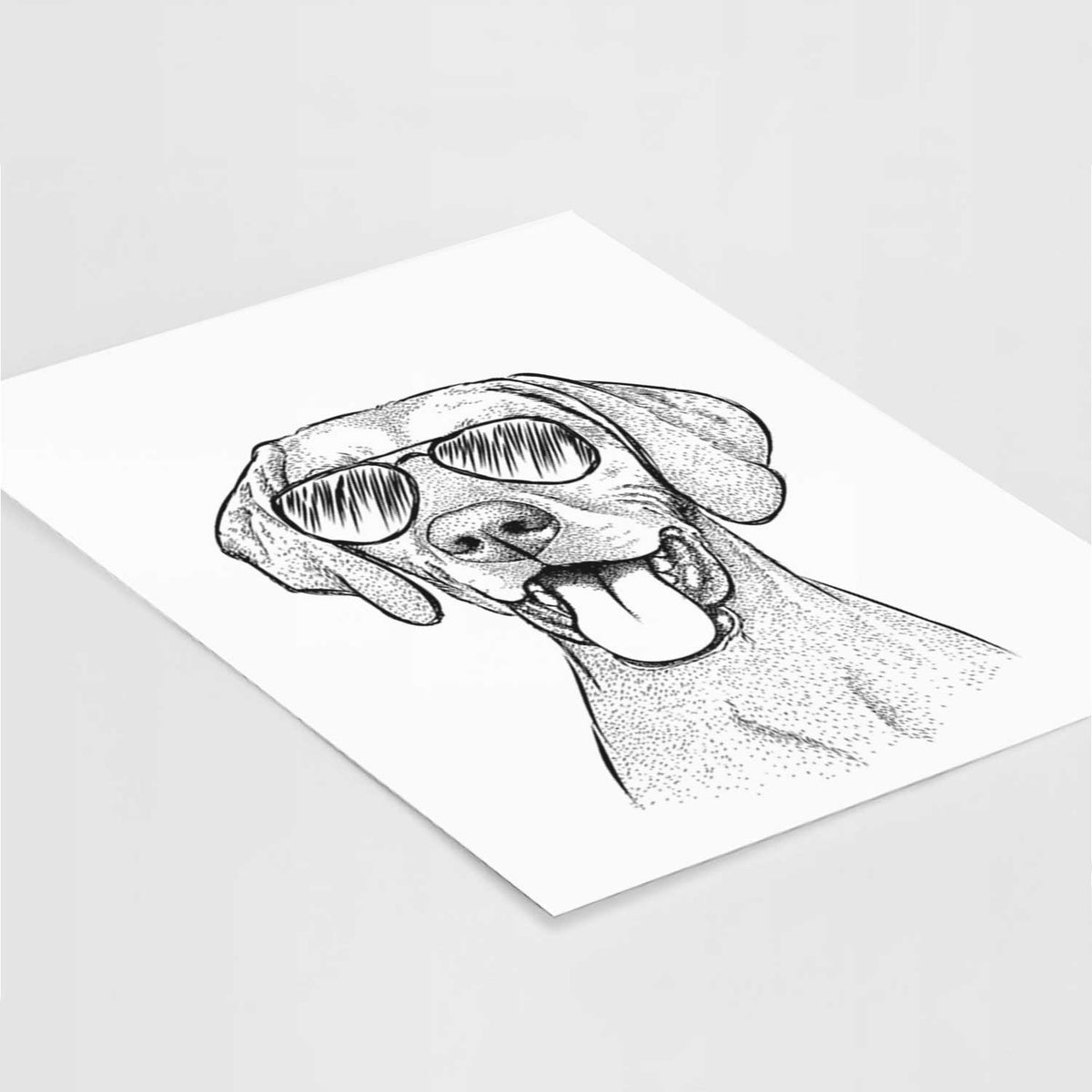 Harper the Vizsla Art Print