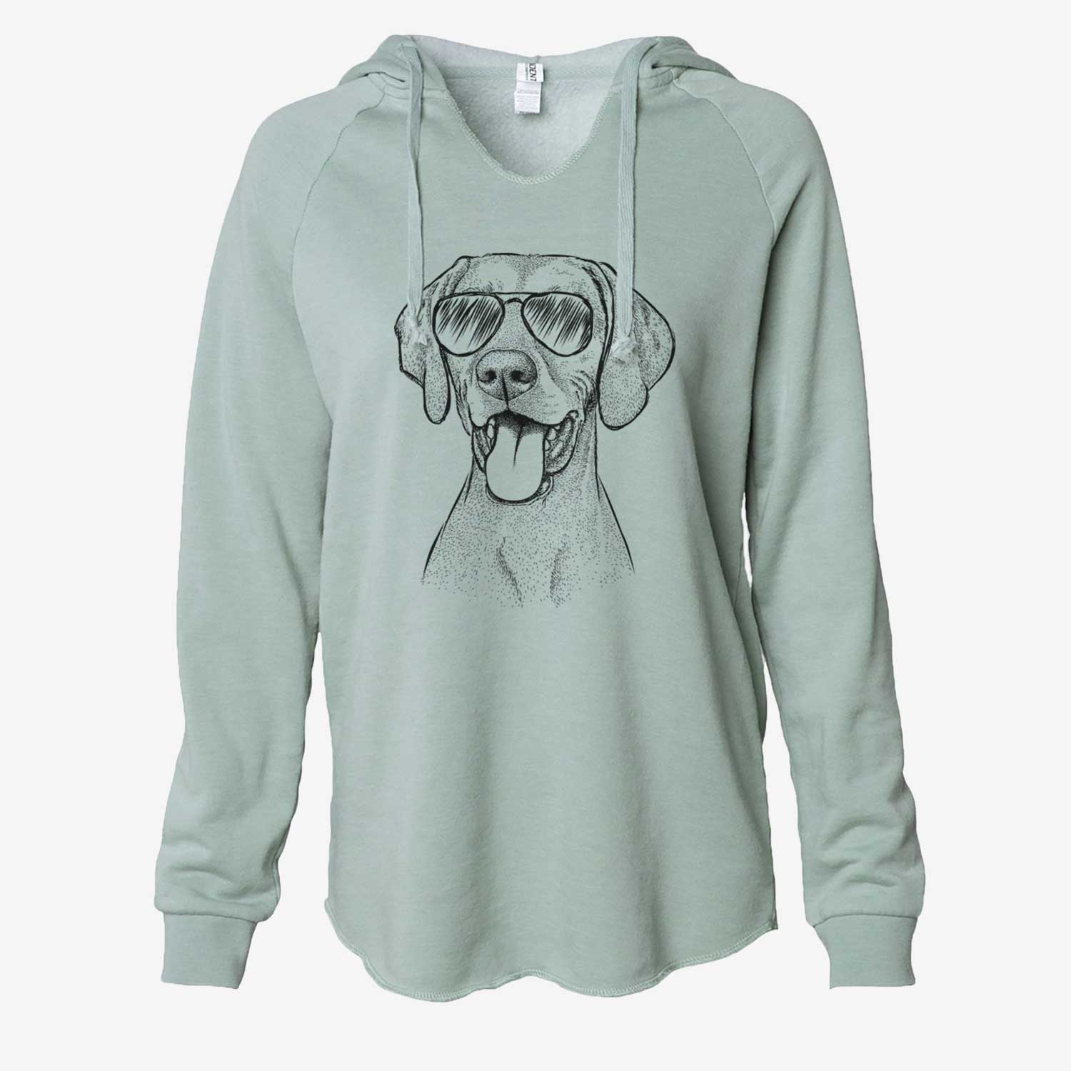 Harper the Vizsla - Cali Wave Hooded Sweatshirt