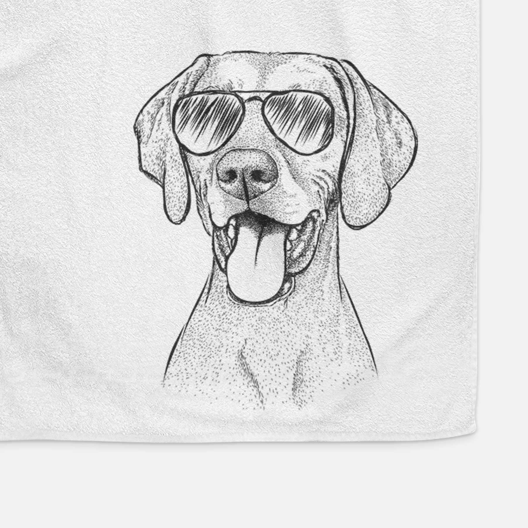 Harper the Vizsla Decorative Hand Towel