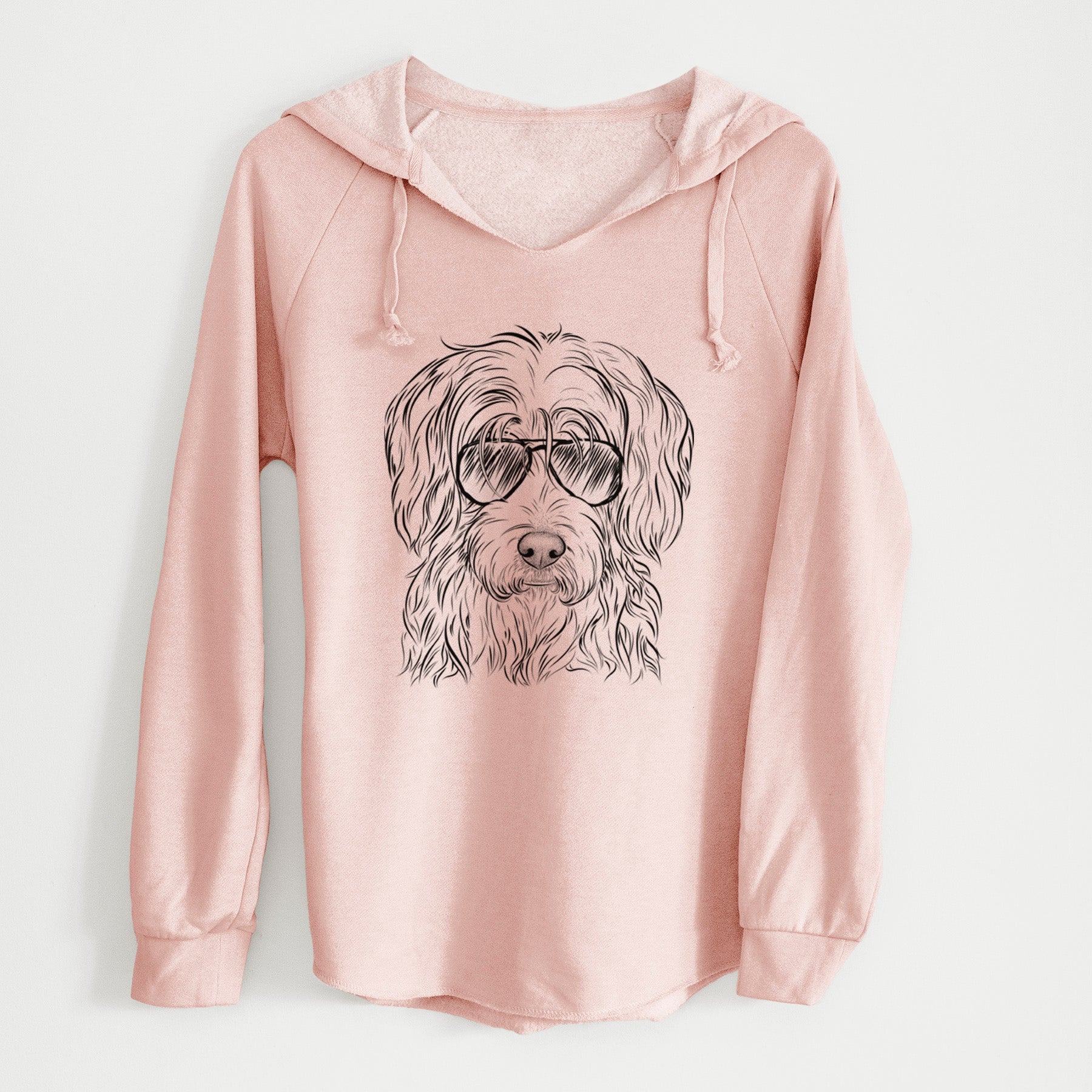 Aviator Harry the Mixed Breed - Cali Wave Hooded Sweatshirt