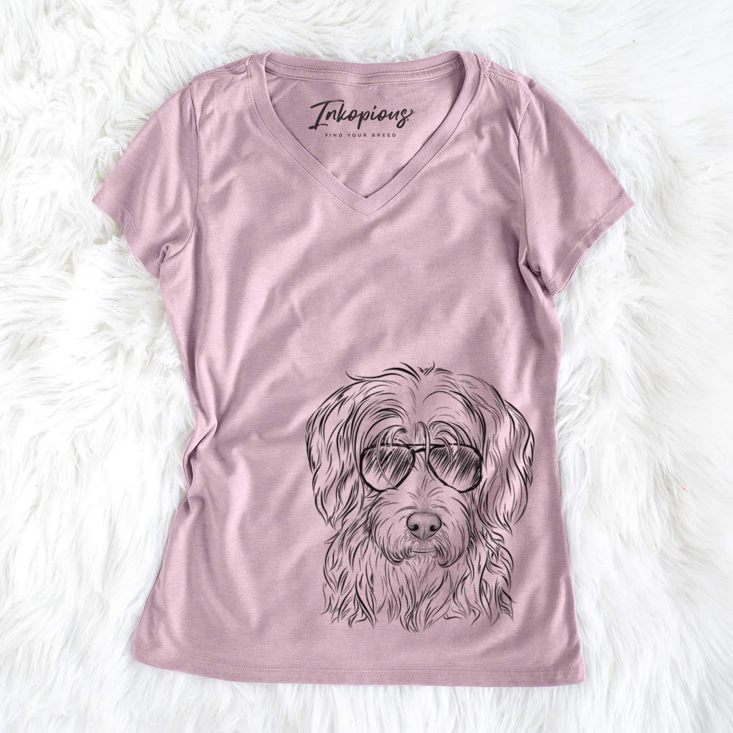 Harry the Mixed Breed - Women's V-neck Shirt