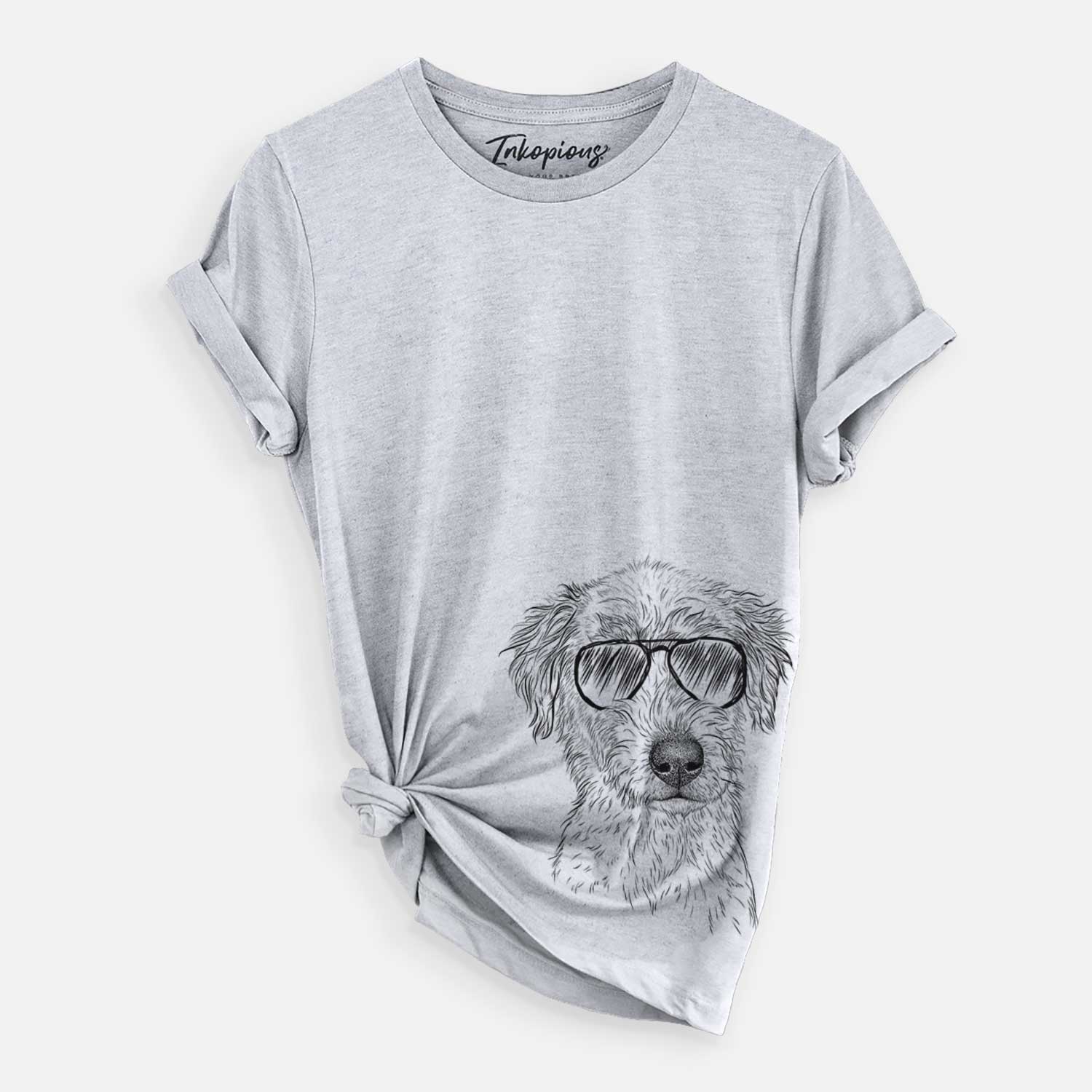 Aviator Harry the Mixed Breed Puppy - Unisex Crewneck