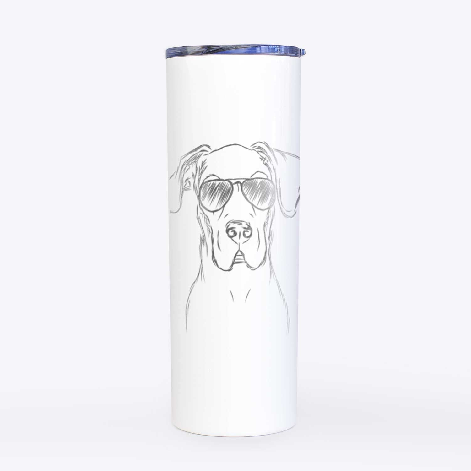 Harvey the Great Dane - 20oz Skinny Tumbler