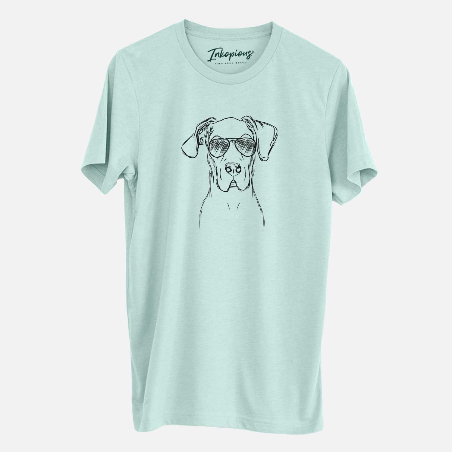 Aviator Harvey the Great Dane - Unisex Crewneck