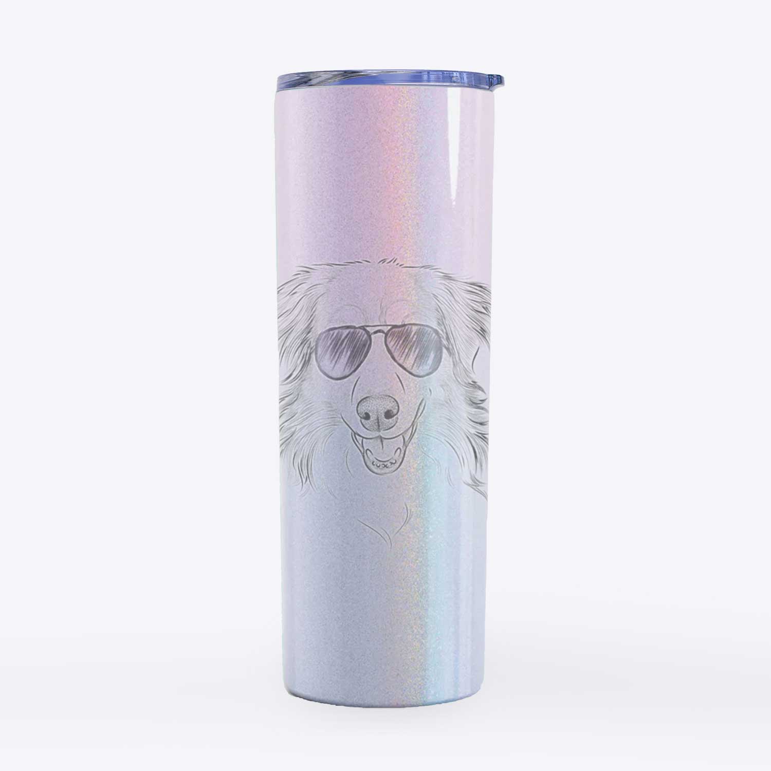 Hattie the Australian Shepherd - 20oz Skinny Tumbler