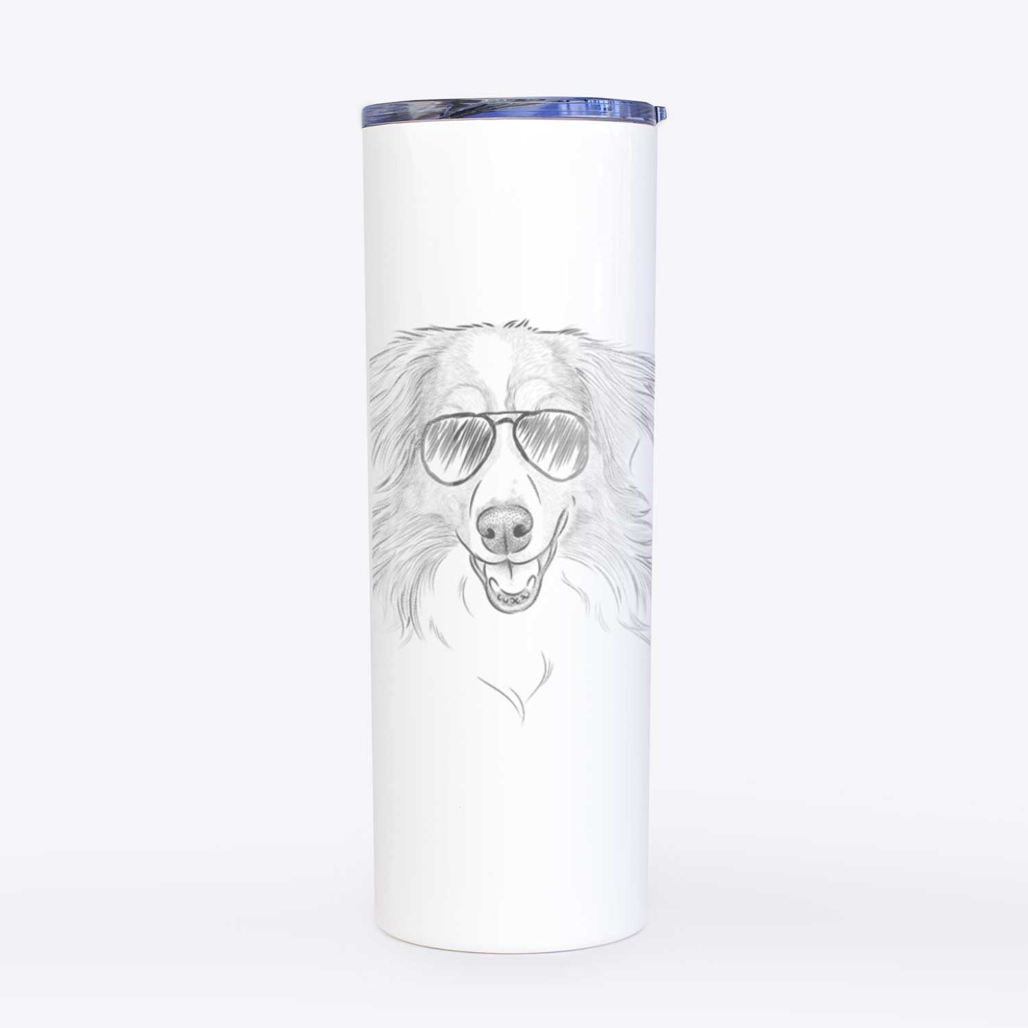 Hattie the Australian Shepherd - 20oz Skinny Tumbler