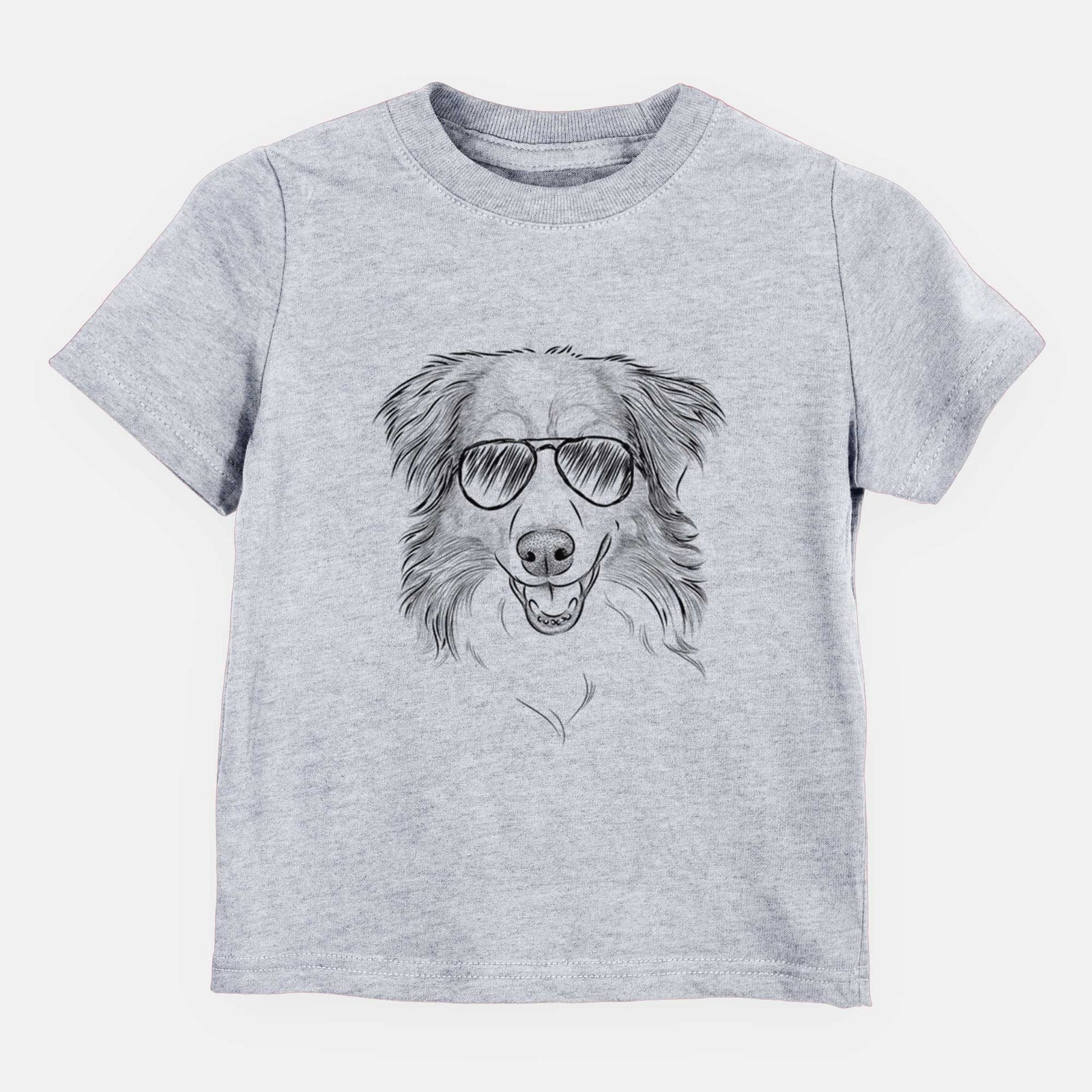 Aviator Hattie the Australian Shepherd - Kids/Youth/Toddler Shirt