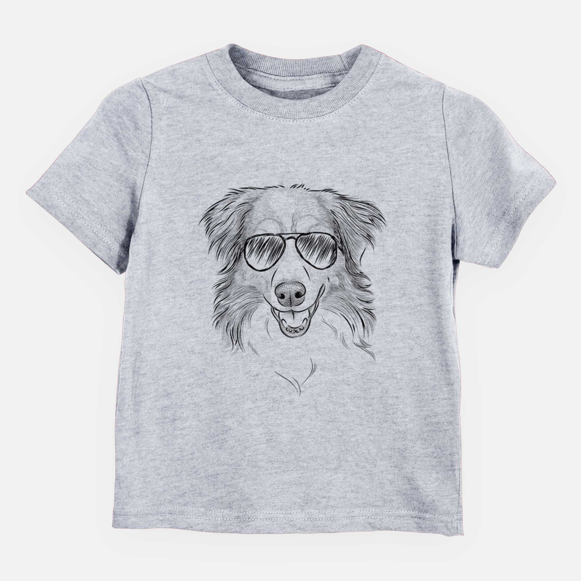 Aviator Hattie the Australian Shepherd - Kids/Youth/Toddler Shirt