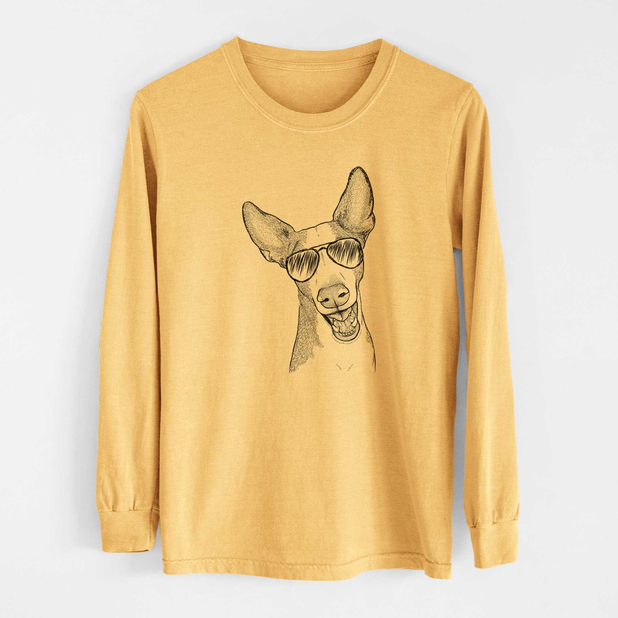 Aviators Havok the Ibizan Hound - Heavyweight 100% Cotton Long Sleeve