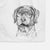 Hazel the German Wirehaired Pointer Mix Decorative Hand Towel