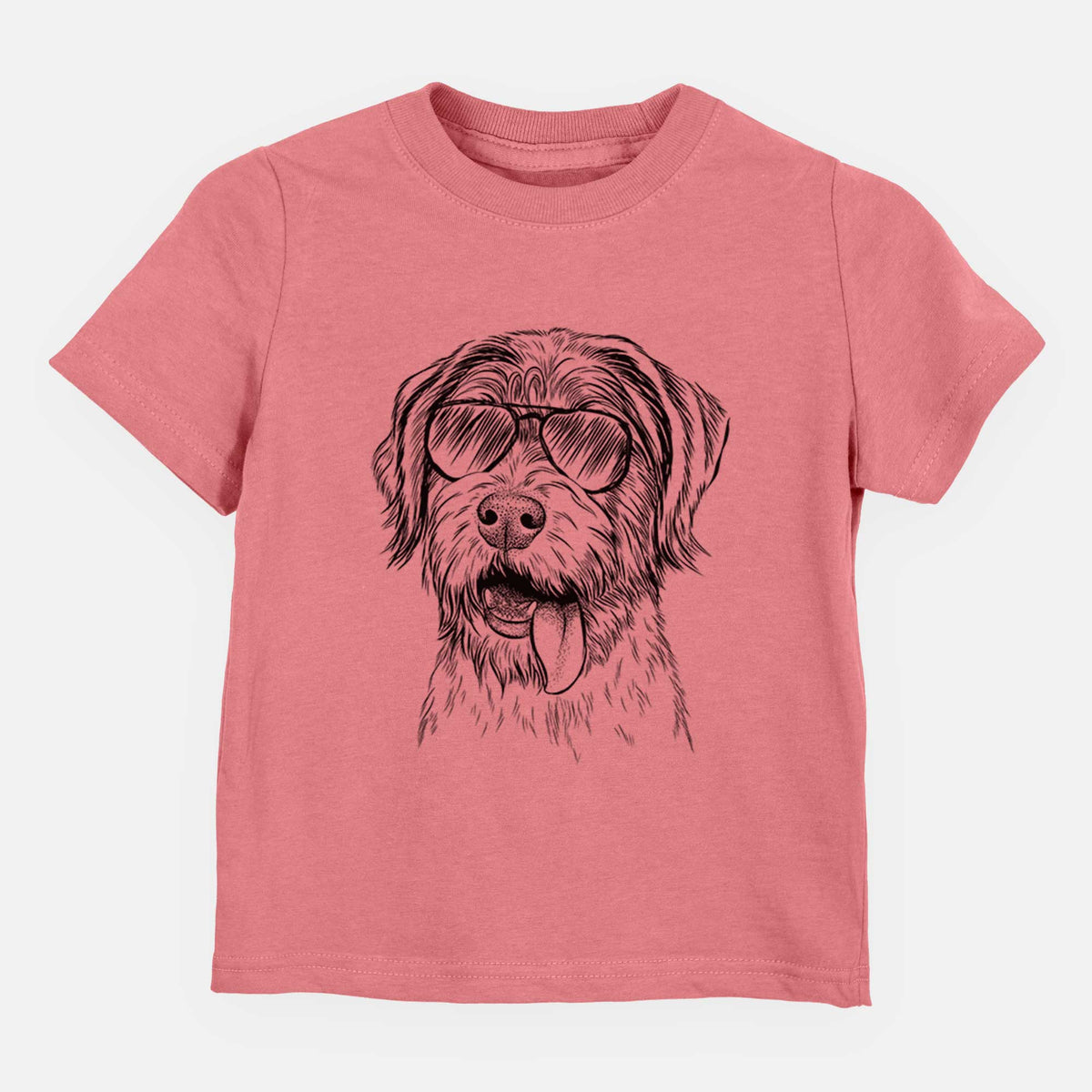 Aviator Hazel the German Wirehaired Pointer Mix - Kids/Youth/Toddler Shirt