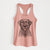 Heath the Black Lab - Women's Racerback Tanktop