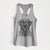 Heath the Black Lab - Women's Racerback Tanktop