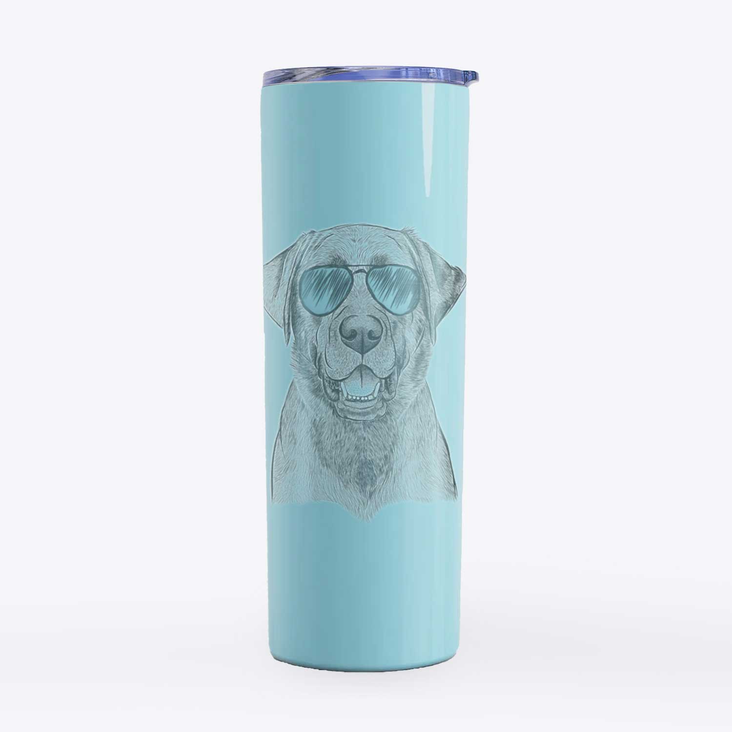 Heath the Black Lab - 20oz Skinny Tumbler