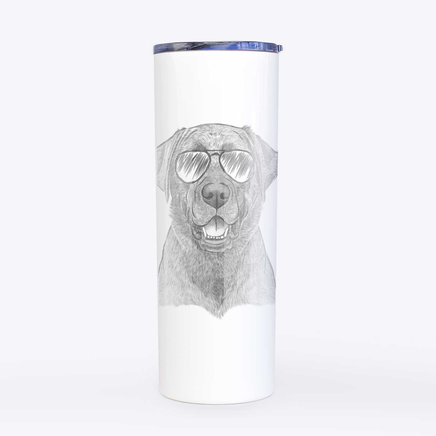 Heath the Black Lab - 20oz Skinny Tumbler