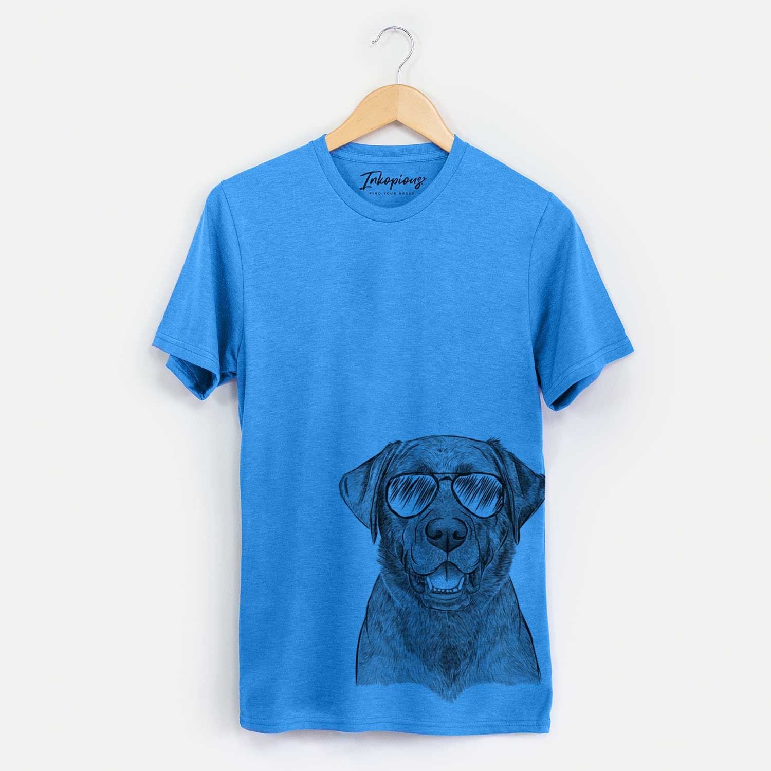 Aviator Heath the Black Lab - Unisex Crewneck