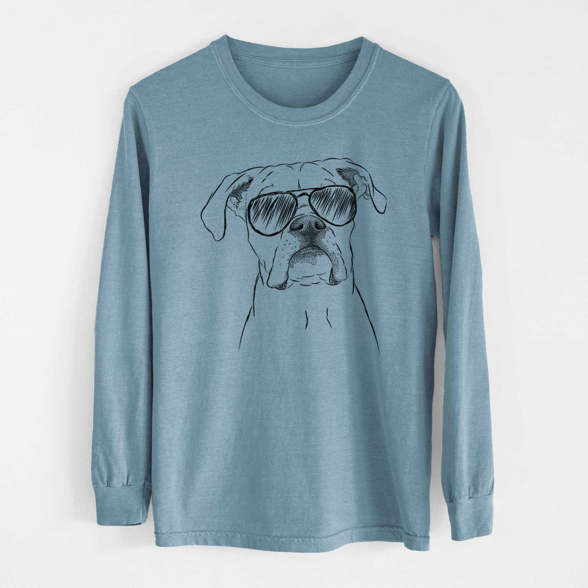 Aviators Henley the Boxer - Heavyweight 100% Cotton Long Sleeve
