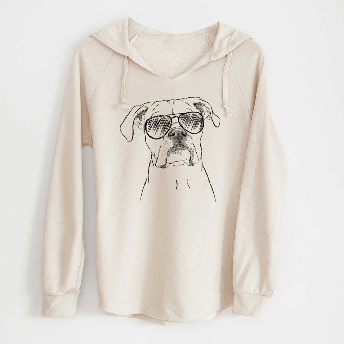 Aviator Henley the Boxer - Cali Wave Hooded Sweatshirt