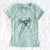 Aviator Henley the Boxer - Women's V-neck Shirt